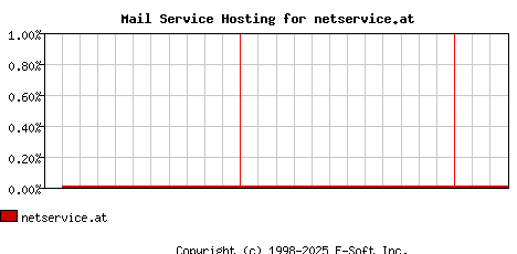 netservice.at MX Hosting Market Share Graph