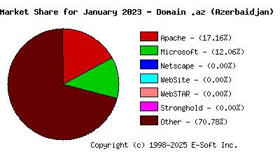 February 1st, 2023 Market Share Pie Chart