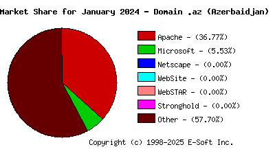 February 1st, 2024 Market Share Pie Chart