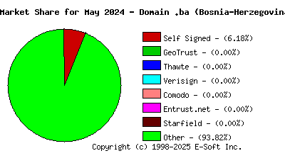 June 1st 2024 CA Market Share Pie Chart