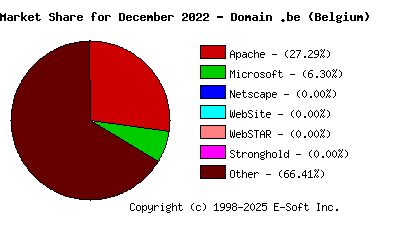 January 1st, 2023 Market Share Pie Chart