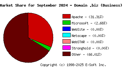 October 1st, 2024 Market Share Pie Chart
