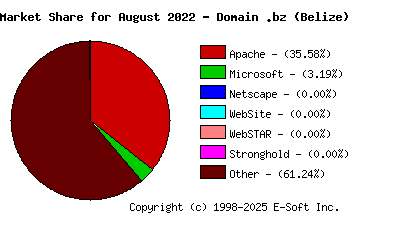 September 1st, 2022 Market Share Pie Chart