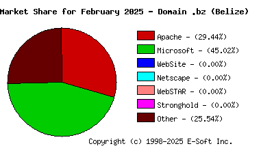 March 1st, 2025 Market Share Pie Chart
