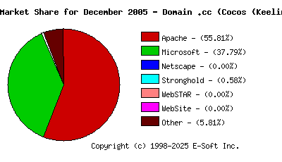 January 1st, 2006 Market Share Pie Chart
