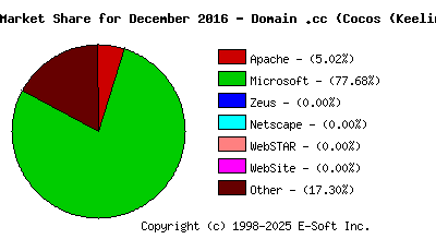 January 1st, 2017 Market Share Pie Chart