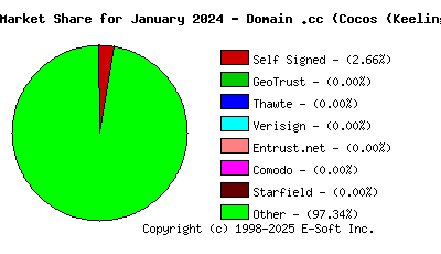 February 1st 2024 CA Market Share Pie Chart