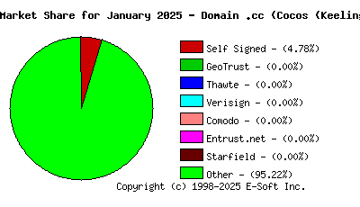 February 1st 2025 CA Market Share Pie Chart