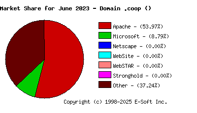 July 1st, 2023 Market Share Pie Chart