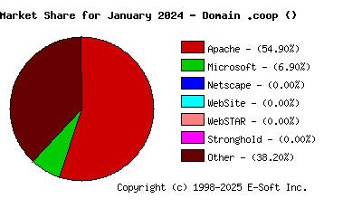 February 1st, 2024 Market Share Pie Chart