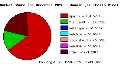 January 1st, 2021 Market Share Pie Chart
