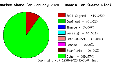 February 1st 2024 CA Market Share Pie Chart