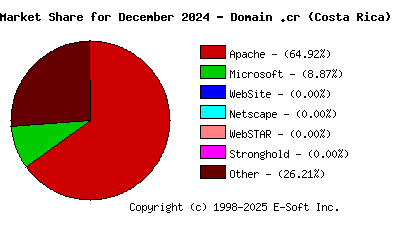 January 1st, 2025 Market Share Pie Chart