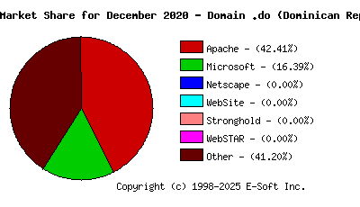 January 1st, 2021 Market Share Pie Chart