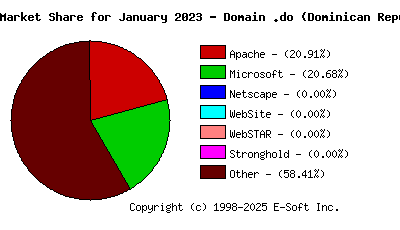 February 1st, 2023 Market Share Pie Chart
