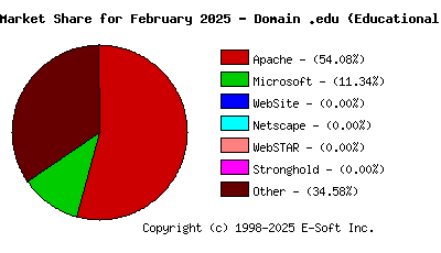 March 1st, 2025 Market Share Pie Chart