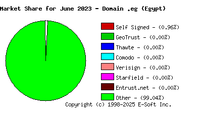 July 1st 2023 CA Market Share Pie Chart
