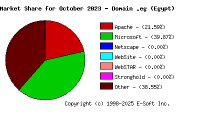 November 1st, 2023 Market Share Pie Chart