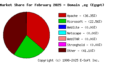 March 1st, 2025 Market Share Pie Chart