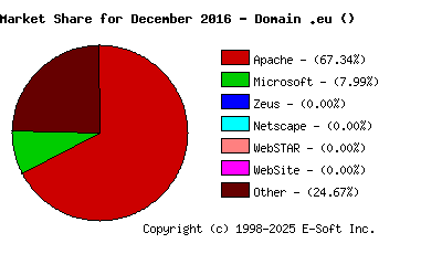 January 1st, 2017 Market Share Pie Chart