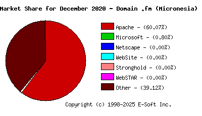 January 1st, 2021 Market Share Pie Chart