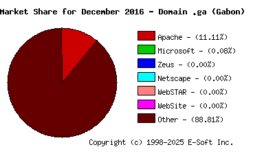 January 1st, 2017 Market Share Pie Chart
