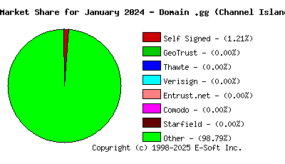 February 1st 2024 CA Market Share Pie Chart
