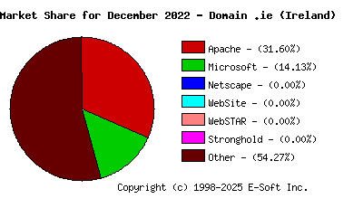 January 1st, 2023 Market Share Pie Chart
