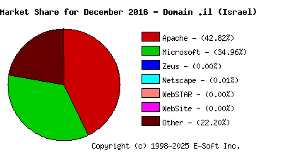 January 1st, 2017 Market Share Pie Chart