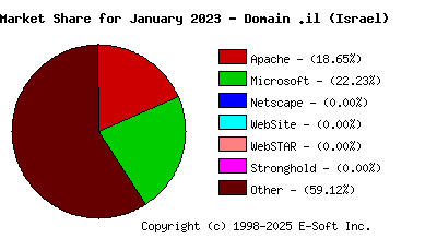 February 1st, 2023 Market Share Pie Chart