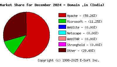 January 1st, 2025 Market Share Pie Chart