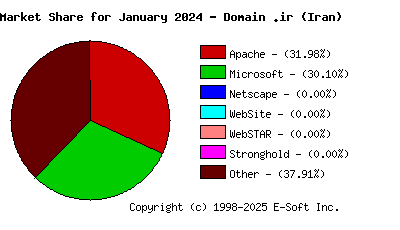 February 1st, 2024 Market Share Pie Chart