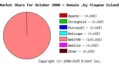 November 1st, 2000 Market Share Pie Chart