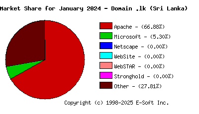 February 1st, 2024 Market Share Pie Chart