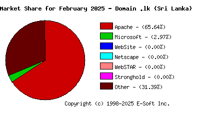 March 1st, 2025 Market Share Pie Chart