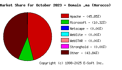 November 1st, 2023 Market Share Pie Chart