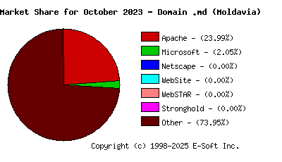 November 1st, 2023 Market Share Pie Chart