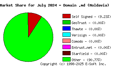 August 1st 2024 CA Market Share Pie Chart