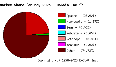 June 1st, 2025 Market Share Pie Chart