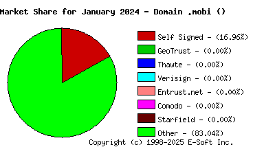 February 1st 2024 CA Market Share Pie Chart