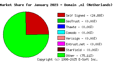 February 1st 2023 CA Market Share Pie Chart