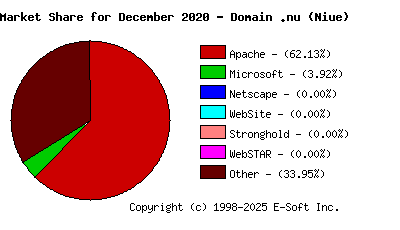 January 1st, 2021 Market Share Pie Chart