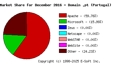 January 1st, 2017 Market Share Pie Chart