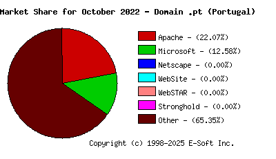 November 1st, 2022 Market Share Pie Chart