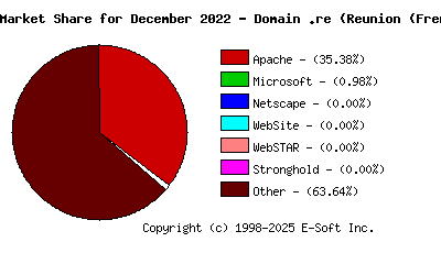 January 1st, 2023 Market Share Pie Chart