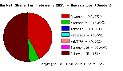 March 1st, 2025 Market Share Pie Chart