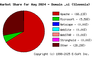 June 1st, 2024 Market Share Pie Chart