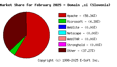 March 1st, 2025 Market Share Pie Chart