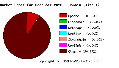 January 1st, 2021 Market Share Pie Chart