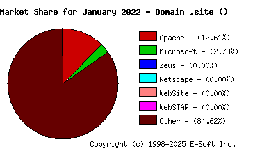 February 1st, 2022 Market Share Pie Chart
